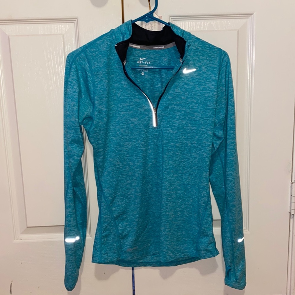 Blue extra small Nike quarter zip up